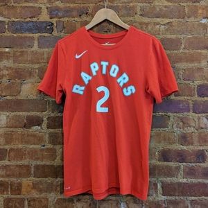 Nike Dri Fit Raptors Leonard Tee Men's Medium